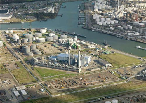 CCGPP Rijnmond II Construction of a powerplant in Rotterdam, The Netherlands