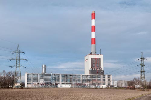 Neubau Power-Plant in Bukarest, Rumänien