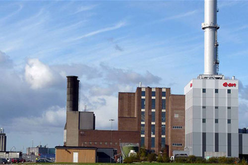 CHP Malmoe Neubau Power-Plant in Malmö, Schweden